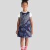 ETRO Vestiti | Abito Jacquard In Denim Per Bambini Blu Navy