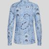 ETRO Camicie E Camicette | Camicia Slim Fit Stampata Azzurro