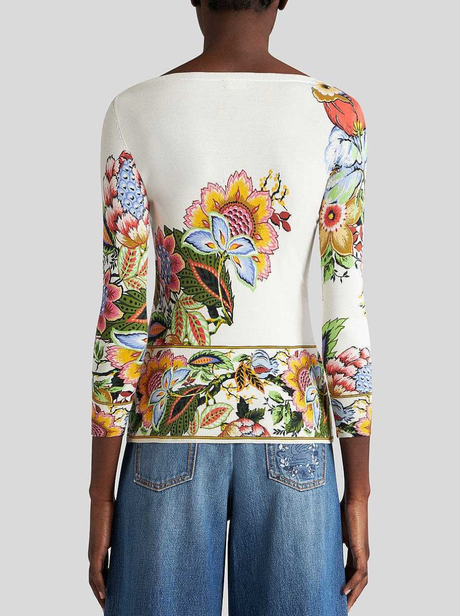 ETRO Maglieria | Maglione Ed Bouquet Multicolore