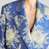 ETRO Giacche | Giacca Jacquard Doppiopetto Azzurro