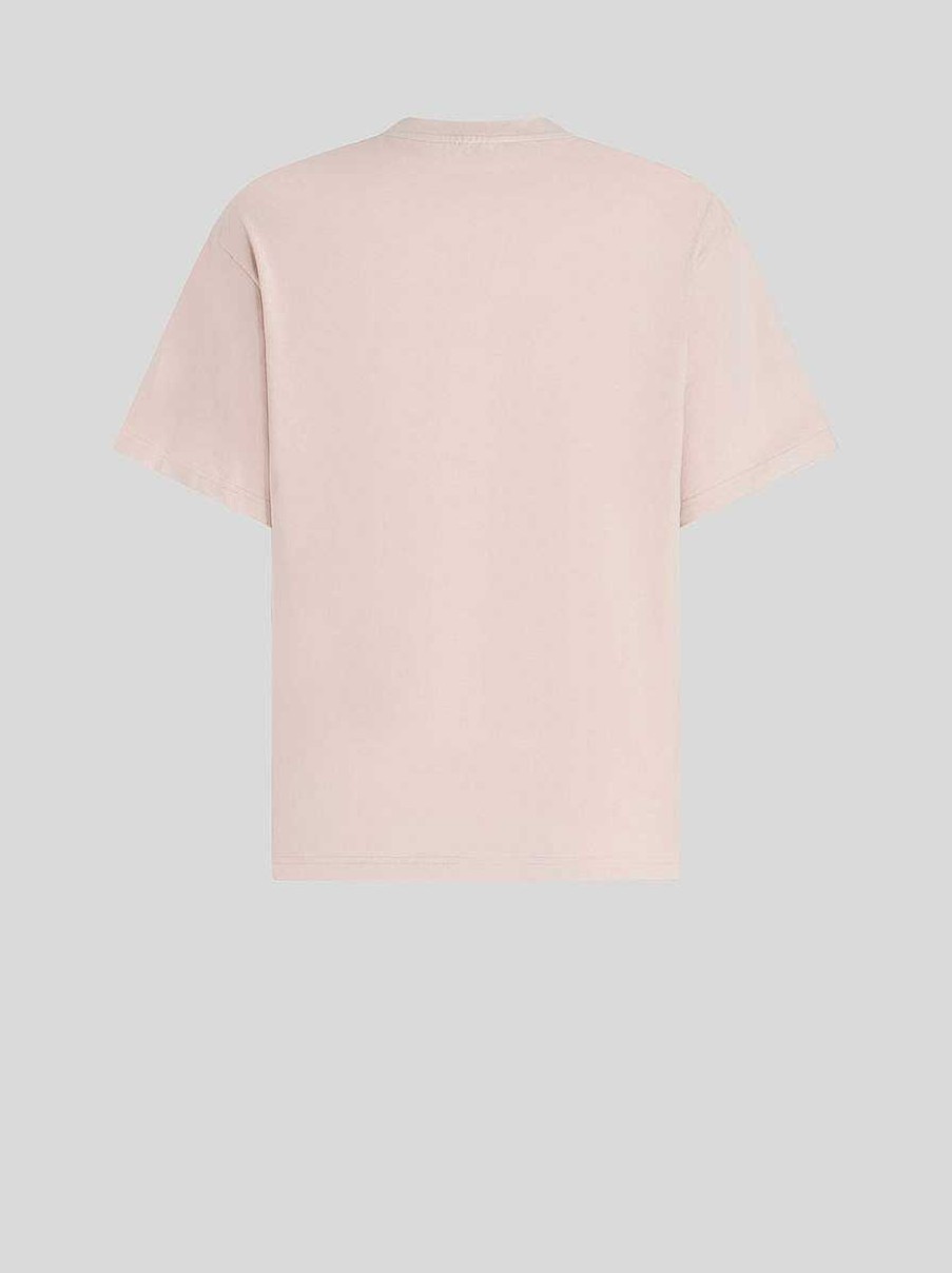 ETRO Magliette | T-Shirt Con Stampa Allegoria Della Bellezza Rosa