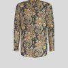 ETRO Camicie | Camicia Con Stampa Paisley Verde