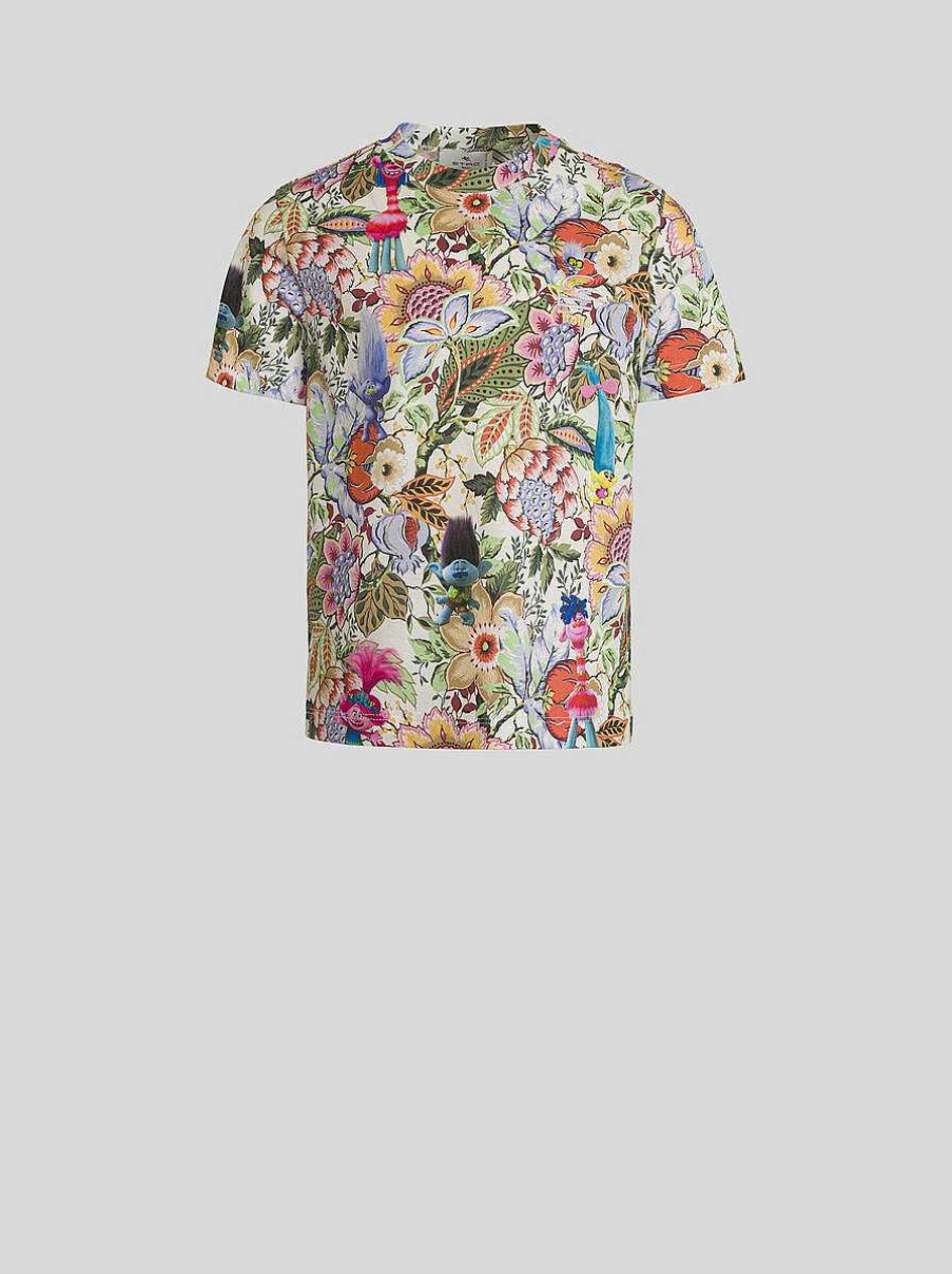 ETRO Topwear | T-Shirt Trolls Per Bambini Multicolore