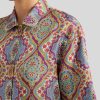 ETRO Camicie E Camicette | Camicia In Seta Stampata Multicolore