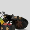 ETRO Sandali E Zoccoli | Sandali Platform Con Cinturini E Borchie Nero