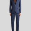 ETRO Abiti | Abito Gessato In Lana Blu Navy