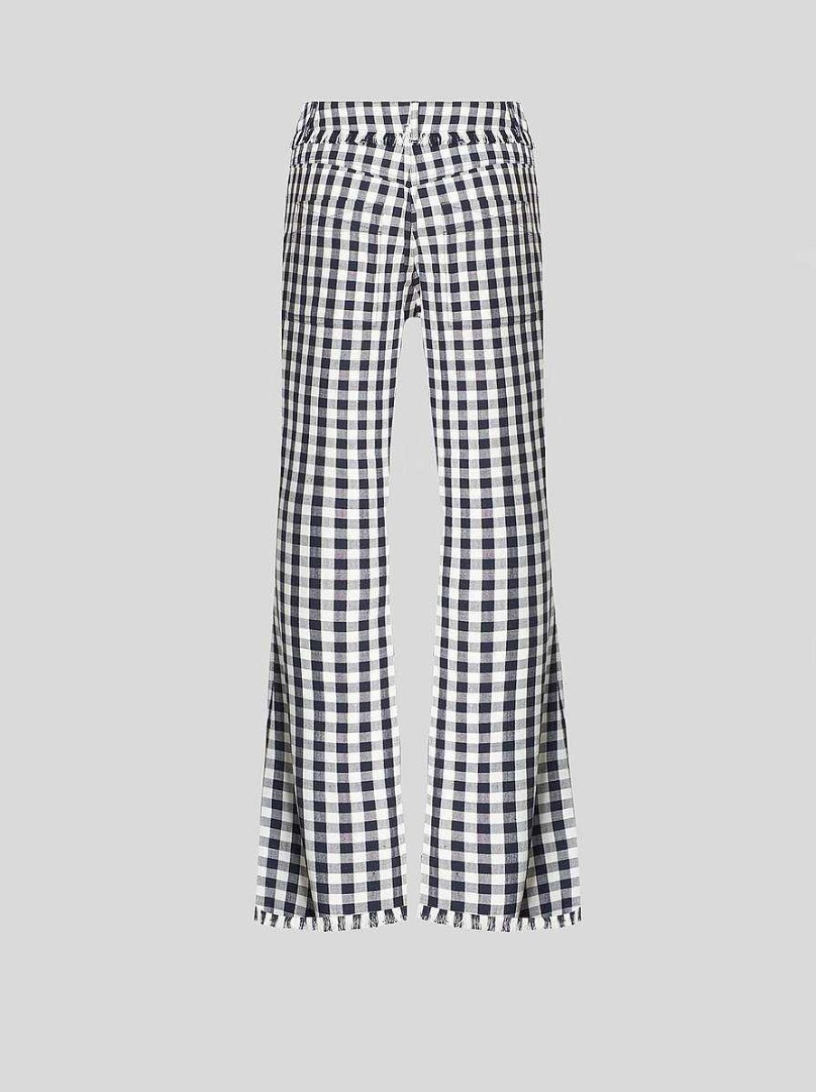 ETRO Pantaloni | Pantaloni A Quadretti Slim Fit Blu Navy