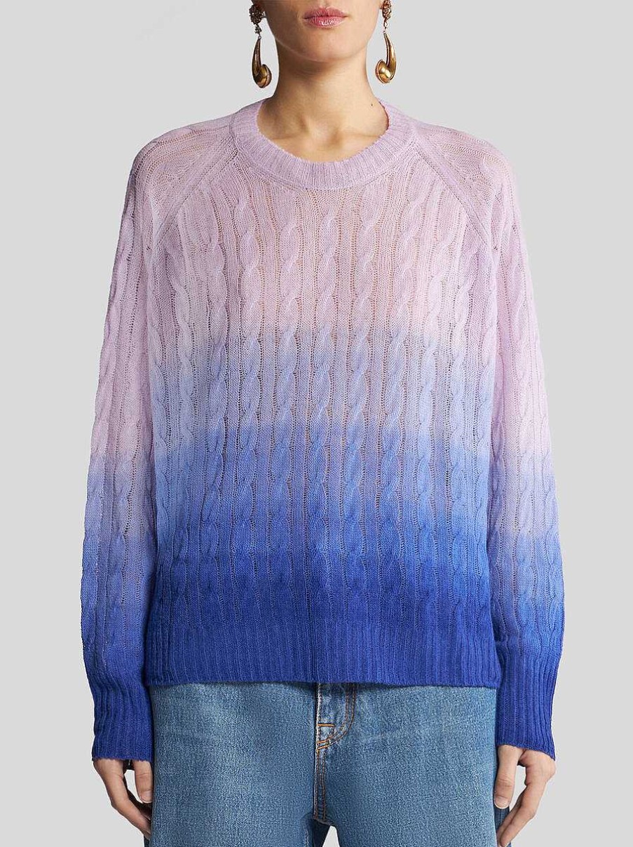 ETRO Maglieria | Maglione Di Lana Viola