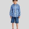 ETRO Pantaloni E Pantaloncini | Bermuda In Denim Per Bambini Blu Navy