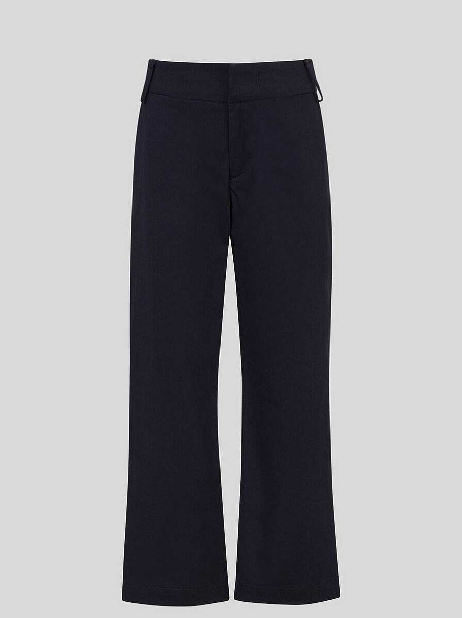 ETRO Pantaloni E Pantaloncini | Pantaloni In Gabardine Per Bambini Blu Navy