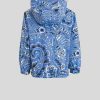 ETRO Topwear | Giacca Reversibile Da Bambino Con Cappuccio Azzurro