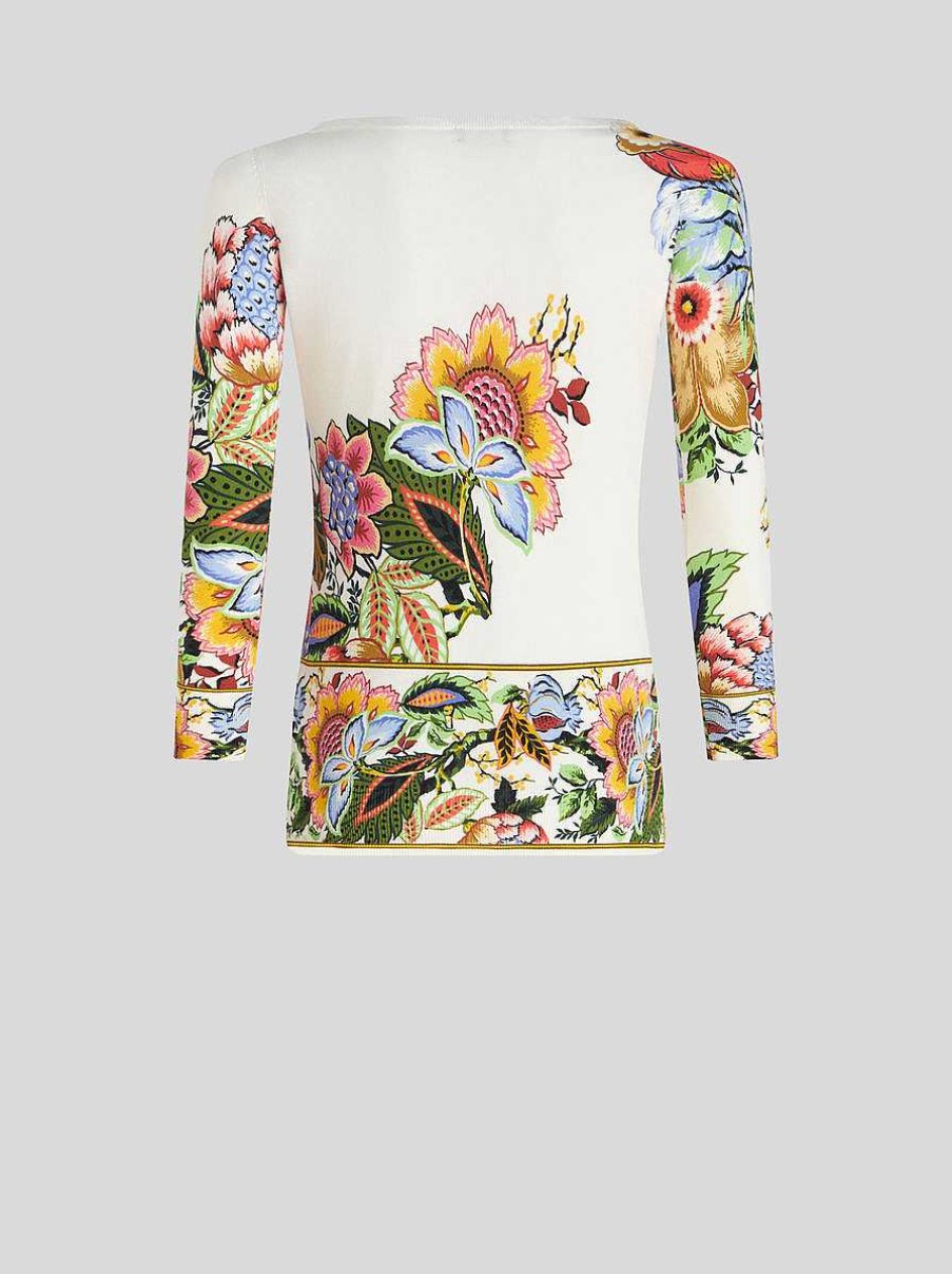 ETRO Maglieria | Maglione Ed Bouquet Multicolore