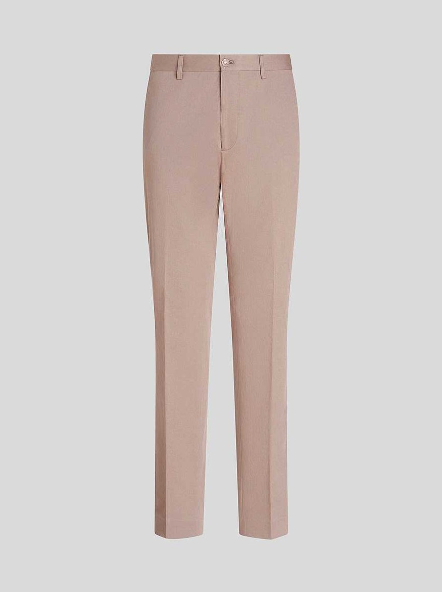 ETRO Pantaloni | Pantaloni In Cotone Elasticizzato Beige