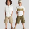 ETRO Pantaloni E Pantaloncini | Bermuda Cargo Da Bambino Beige