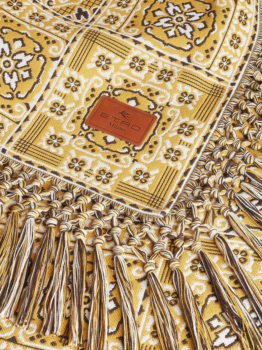 ETRO Sciarpe | Coperta Jacquard Giallo