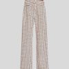 ETRO Pantaloni | Pantaloni Jacquard A Quadri Beige