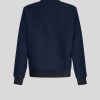 ETRO Cappotti E Capispalla | Giubbotto Bomber In Cotone Blu Navy