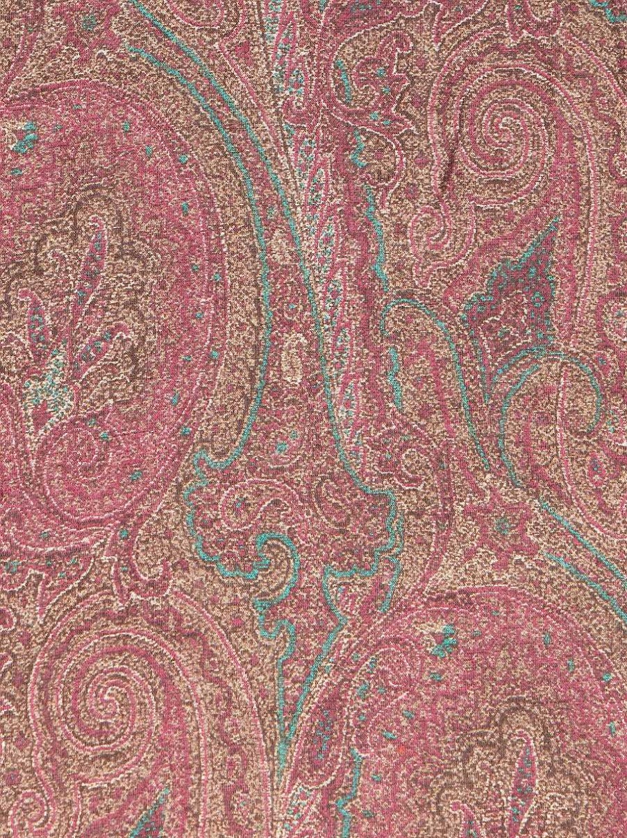 ETRO Sciarpe | Sciarpa Con Disegni Paisley All-Over Marrone