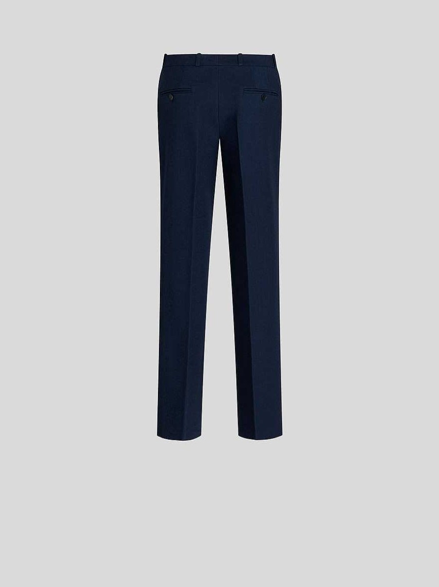 ETRO Pantaloni | Pantaloni Su Misura Blu Navy