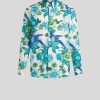 ETRO Camicie | Camicia Con Stampa Tropicale Azzurro