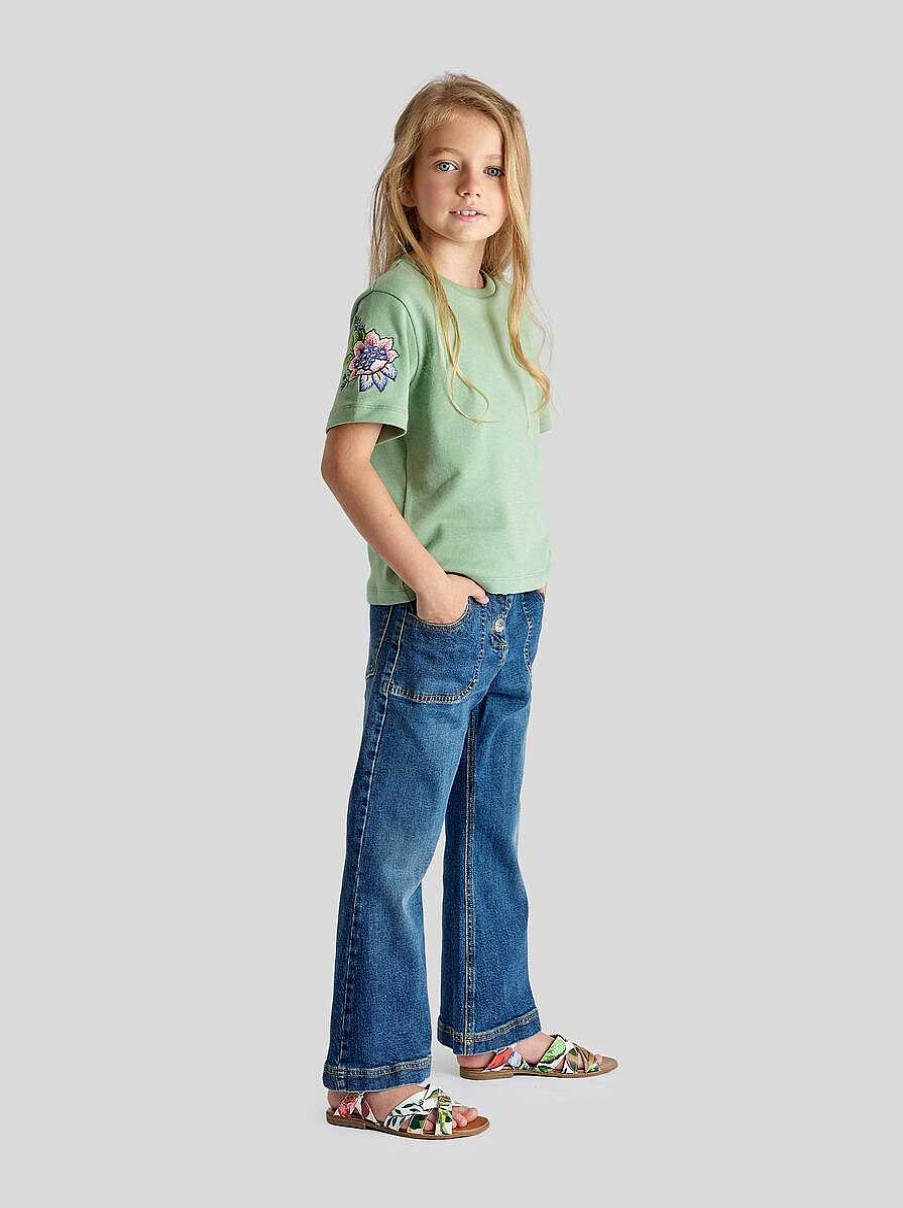 ETRO Pantaloni, Pantaloncini E Gonne | Jeans In Denim Per Bambini Blu Navy