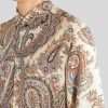 ETRO Camicie | Camicia Con Stampa Paisley Bianco