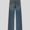 ETRO Denim | Jeans In Denim Di Cotone Vintage Azzurro