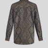 ETRO Camicie E Camicette | Camicia In Jacquard Di Jeans Nero