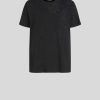 ETRO Magliette | T-Shirt Con Ricamo Floreale Nero