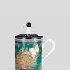 ETRO Ginori 1735 Capsula | Tazza Paisley Floreale Con Coperchio Multicolore