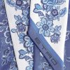 ETRO Sciarpe E Seta | Paisleyina In Seta Stampata Azzurro