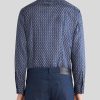 ETRO Camicie | Camicia Micro Paisley Blu Navy